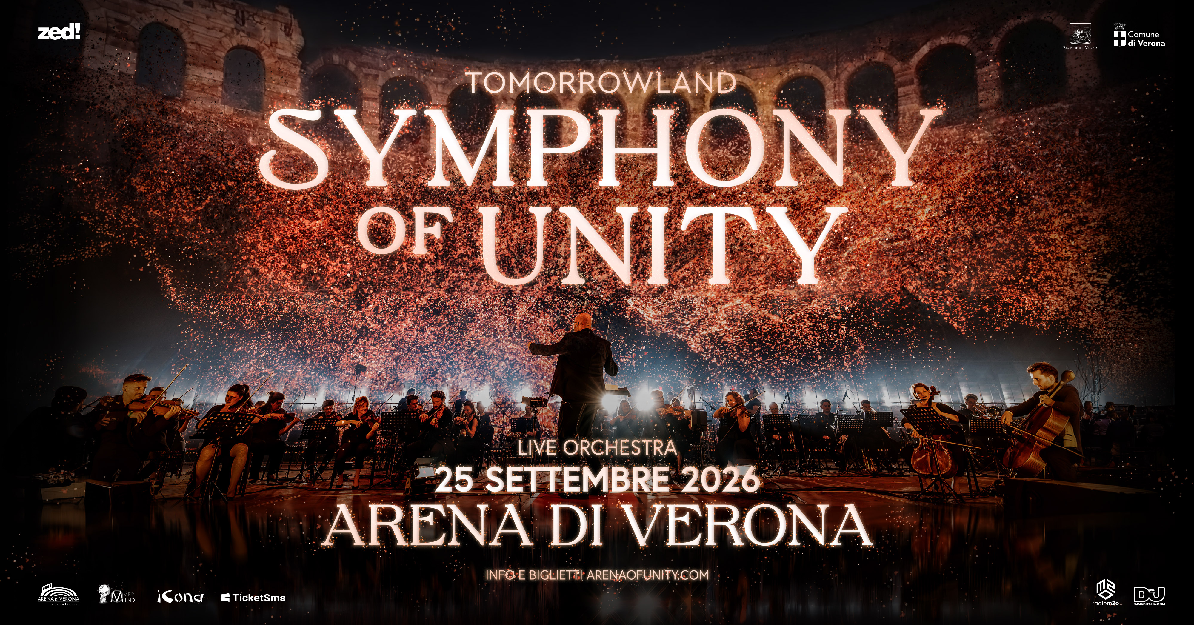 Symphony of Unity live all'Arena di Verona